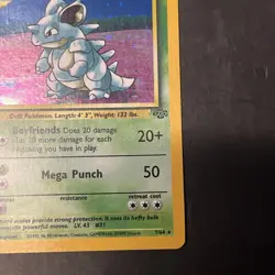 Nidoqueen 7/64 Holo Rare Jungle Set Pokemon Card Vintage WOTC Unlimited - Image 4