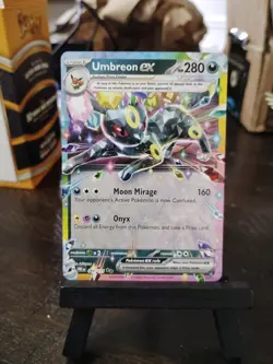 Umbreon Ex 060/131 Prismatic Evolutions Double Rare Pokemon TCG NM - Image 1