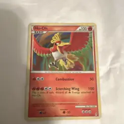 Pokemon Ho-Oh 9/95 Call of Legends Holo Rare 100 HP Combustion Card - Image 1