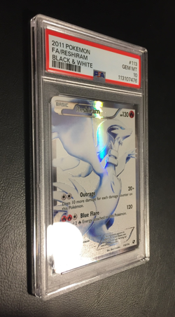 2011 Reshiram Full Art | 113 Black White | PSA 10 Gem Mint | englisch | Pokemon - Image 3