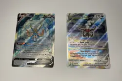 Darkrai VSTAR & Zacian v GG50 GG48 Galarian Gallery Crown Zenith Pokemon Cards - Image 1