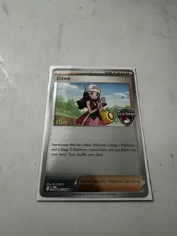 Pokemon TCG Reverse Holo Dawn Regional Championship Staff Card - Image 1