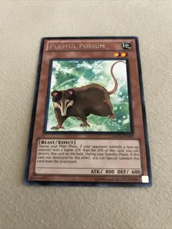 Playful Possum - DREV-EN007 - Rare - Near Mint Yugioh Card - Image 1