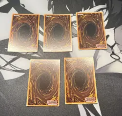 Yugioh Exodia Complete QCR Secret Rare SET 25th Anniversary Collection MINT - Image 5