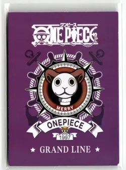 MONKEY D LUFFY HR OP-HR-01 HAPPY HALLOWEEN GRAND LINE 1997 One Piece Anime Card - Image 2