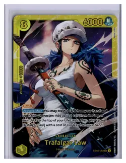 One Piece EB03-062 Trafalgar Law - Extra Booster: One Piece Heroines Edition - Image 1