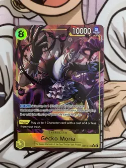 One Piece TCG OP14-104 Gecko Moria SR Alt Art Card Game CCG ENGLISH NM - Image 1