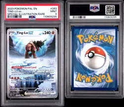 2023 POKEMON PALDEA EVOLVED #263/193 TING-LU EX SPECIAL ILLUSTRATION RARE PSA 9 - Image 5