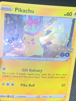 Pikachu SWSH234 - SWSH Promo Pokemon Card - LP - Image 3