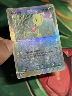 Treecko 80/97 EX Dragon Reverse Holo Foil E Series Pokemon Card TCG MP - Image 4