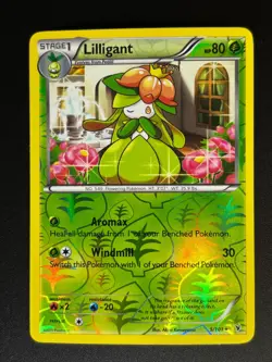 Pokemon Card - Lilligant Noble Victories 5/101 Rare Reverse Holo - Image 1