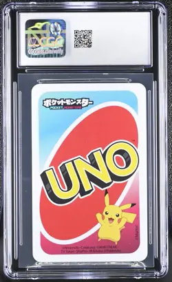CGC 9 MINT Eeveelutions Pokemon Pocket UNO Card - Image 2