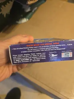 Sailor Moon Premiere Edition Sailor Mercury Starter Deck Has 96 Cards No Beads - Image 1