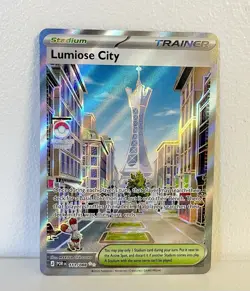 Pokemon TCG Lumiose City 111/088 Perfect Order Card Near Mint - Image 1