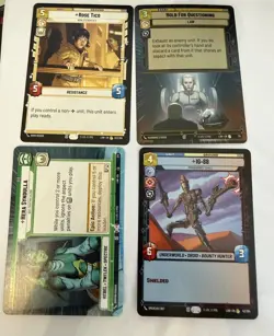 Star Wars Unlimited Cards , 9cards in the random lot (see pics) - Image 2