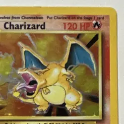 Pokemon Charizard 4/102 Base Set Holo Rare 1999 120 HP English Card TCG - Image 4