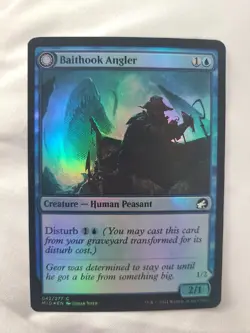 MTG MID Baithook Angler FOIL Hook-Haunt Drifter 042/277 PACK FRESH Magic - Image 1