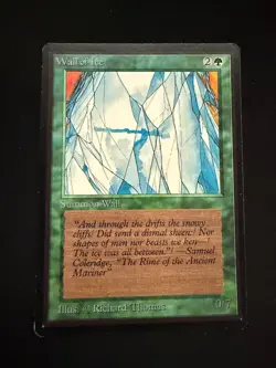 Magic the Gathering: Beta Wall of Ice MTG Beta - Image 1