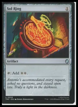 Commander: Teenage Mutant Ninja Turtles #59 Sol Ring MTG - Image 1