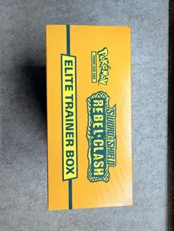 Pokemon TCG Sword and Shield Rebel Clash Elite Trainer Box New and Sealed - Image 3