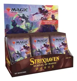 Magic The Gathering Strixhaven Set Booster Box - 30 Packs - Image 1