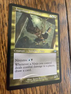 Ingenious Infiltrator Modern Horizons (Retro Frame) (Foil Etched) NM MTG - Image 2