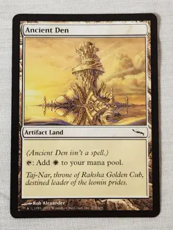 NM Ancient Den Mirrodin Mtg Magic the Gathering - Image 1