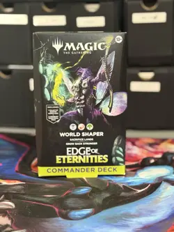 World Shaper MTG Edge of Eternities Commander Deck New Sealed English Magic - Image 1