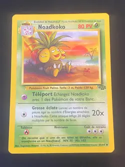 CARTE POKEMON NOADKOKO 35/64 FR PEU COMMUNE WIZARDS JUNGLE - EXC+ - Image 1