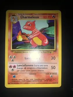 carta pokemon Charmeleon ita set base 24/102 italiana Non Comune - Image 1