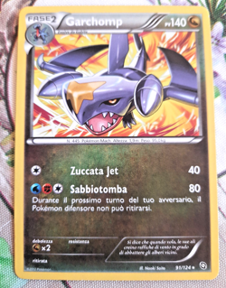 Pokemon - Garchomp Black and White Stirpe dei Draghi 91/124 ITA no Holo Rare - Image 1