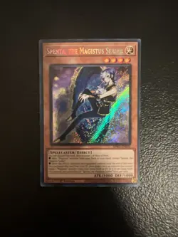 Yugioh! Spenta, the Magistus Sealer BPRO-EN098 1st Edition Secret Rare NM - Image 1