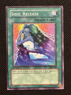 Soul Release MRD-058 Common 1st Edition Lightly Played American English YuGiOh! - Image 1