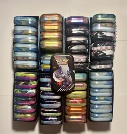 EMPTY Pokemon Mini Tin (49 Tin Lot) TINS ONLY - Image 4