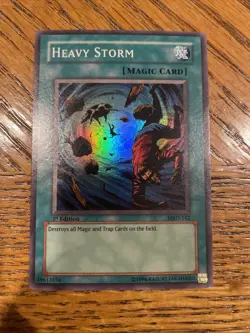 Yugioh Heavy Storm MRD-142 1st Edition Super Rare MP - Image 1