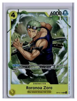 Roronoa Zoro (OP15-113) OP15-113 Adventure on Kami's Island Foil - Image 1