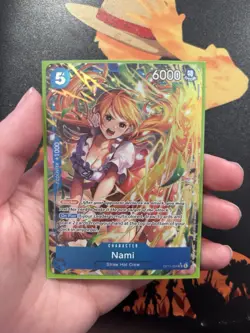 Bandai One Piece Nami OP11-054 Foil - Image 2