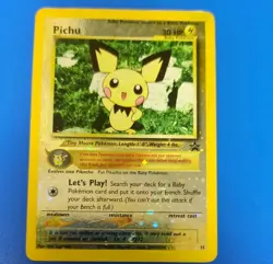 DA102161 2001 Pokemon Pichu #35 WOTC Promo Reverse Holo - Image 1