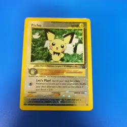 DA102161 2001 Pokemon Pichu #35 WOTC Promo Reverse Holo - Image 2