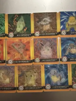 LOT OF 20 POKEMON ARTBOX 1999 PREMIER EDITION ACTION FLIPZ 3D CARDS - Image 3