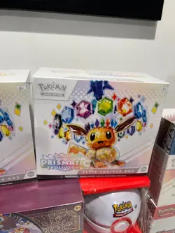Pokemon TCG Scarlet Violet Prismatic Evolutions Elite Trainer Box ETB New Sealed - Image 1