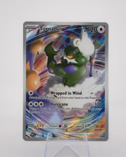 Pokemon TCG Tornadus 210 White Flare Black Star Promo Illustration Holo - Image 1