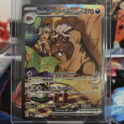 Pokemon Arven's Mabosstiff EX Full Art Special Illustration Rare Holo 235/182 - Image 1