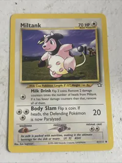 Pokemon Miltank (41/111) Neo Genesis NM - 025 - Image 1