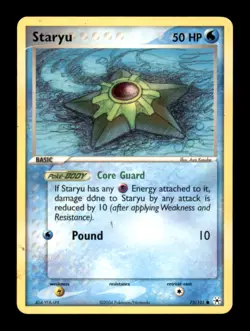 STARYU 75/101 C HIDDEN LEGENDS POKEMON LP - Image 1