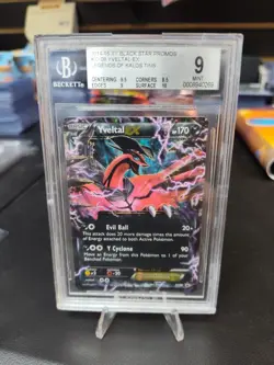 2014-15 Pokemon XY Black Star Promo XY08 Yveltal Ex BGS 9 - Image 1