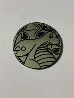 Collectible 2021 Dragonite Coin Light Gold Holo Pokemon TCG - Near Mint - Image 1