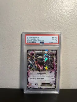 Pokemon 2015 XY Rayquaza EX Black Star Promo #XY69 PSA 6 - Image 1