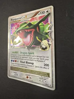 Rayquaza C LV x DP47 Black Star Promo Diamond & Pearl Holo Pokemon - HP - Image 3