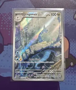 Pokemon TCG Dragonair Illustration Rare 181/165 Scarlet & Violet 151 NM+ - Image 1